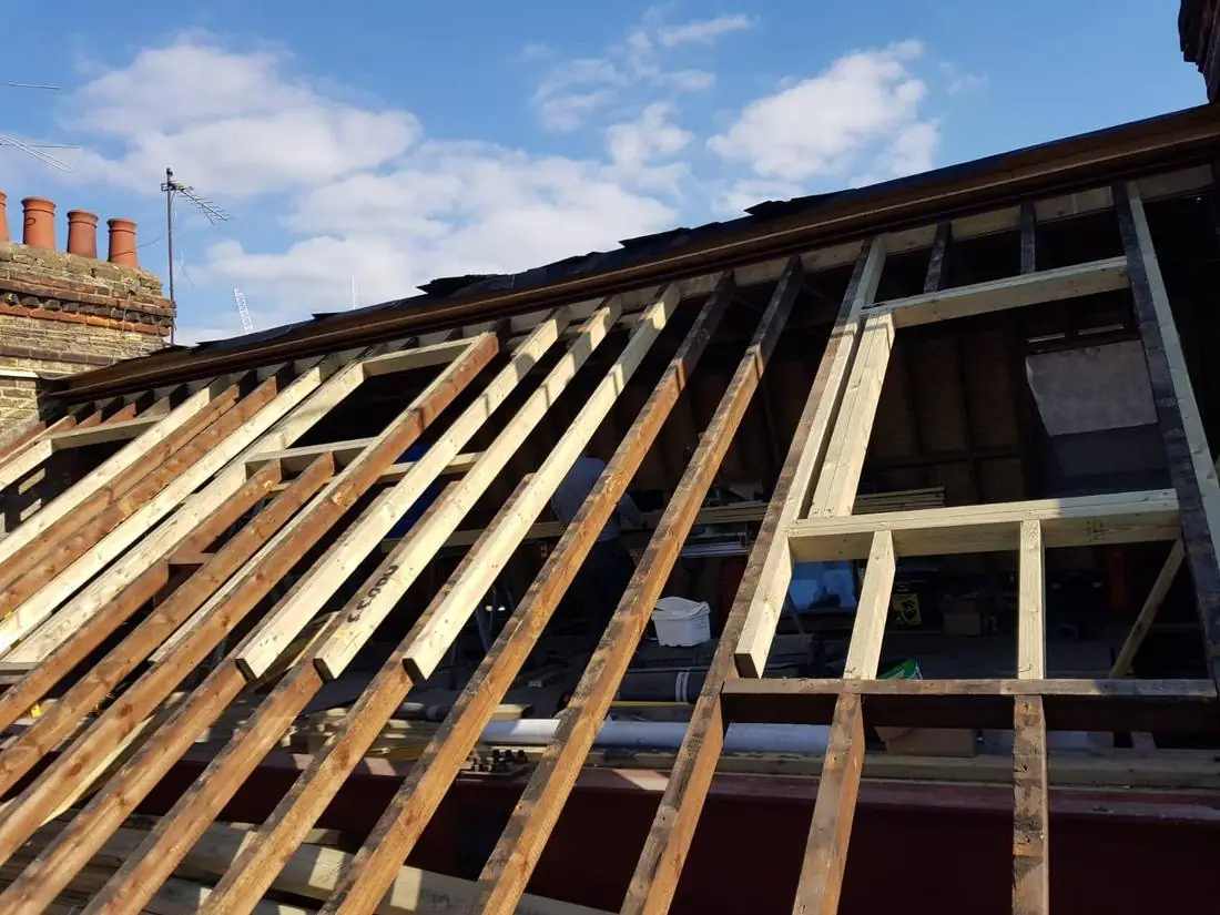 Stripped to the rafters: the honest starting point of a re-roof